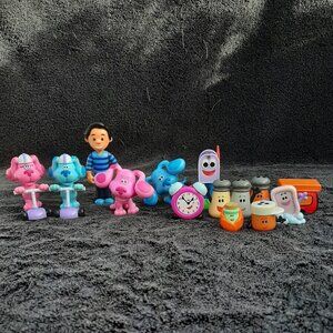 Blues Clues Just Play Figures 13 Pc Lot Josh Mailbox Viacom 2019